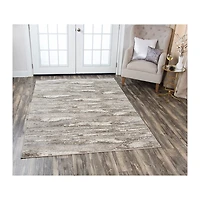 Beige Edward Abstract Area Rug, 8x10