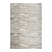 Beige Edward Abstract Area Rug, 8x10