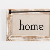 Home Sweet Home Rustic Door Frame Wood Wall Plaque