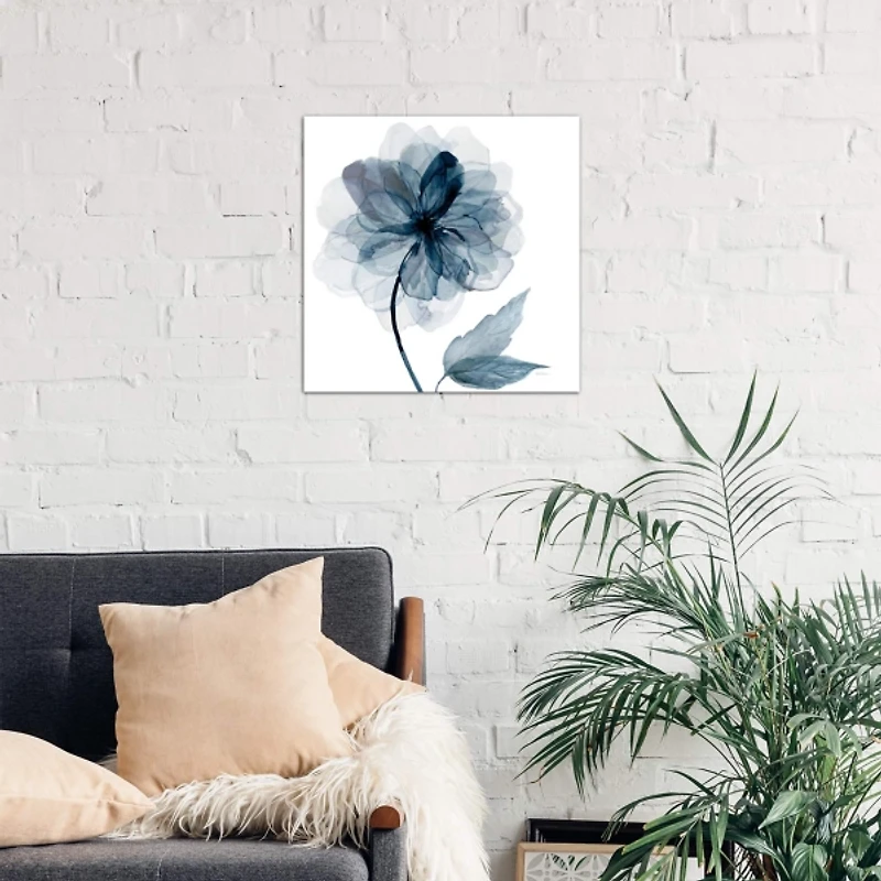 Indigo Bloom I Canvas Art Print