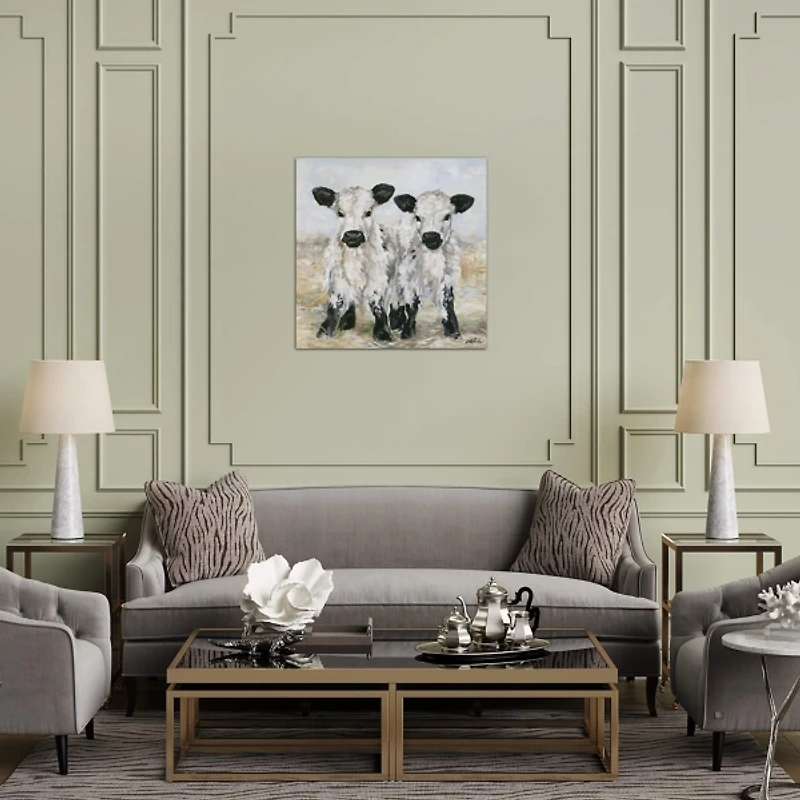 Freckles & Speckles Giclee Canvas Art Print, 12x12