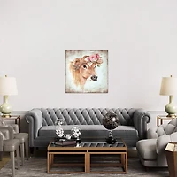 Rosie Cow Canvas Art Print