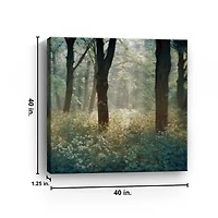 Morning in the Forest Giclee Canvas Art Print