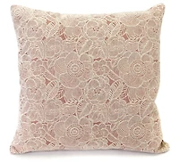 Rose Ashani Welted Pillow
