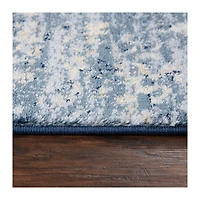 Blue Edward Overdyed Area Rug, 8x10