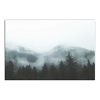Mountain Haze Photography Canvas Art Print