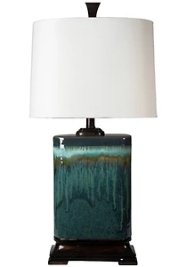 Carolina Blue Ceramic Table Lamp