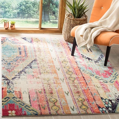 SAFAVIEH Multicolor Monaco Boho Area Rug, 8x11
