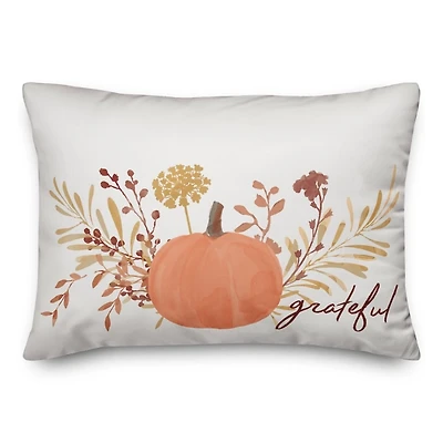 Grateful Harvest Double Sided Accent Pillow