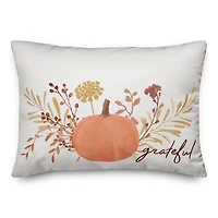 Grateful Harvest Double Sided Accent Pillow