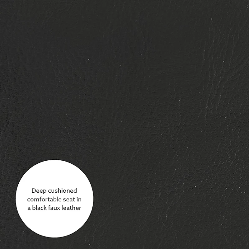 Jack Barrel Back Black Club Chair