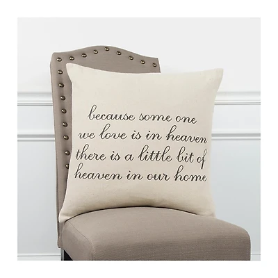 There Is A Little Bit Of Heaven In Our Home Pillow