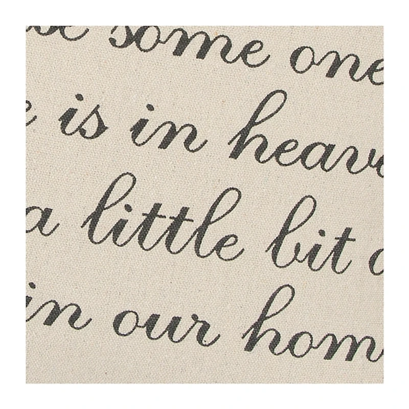 There Is A Little Bit Of Heaven In Our Home Pillow