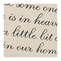 There Is A Little Bit Of Heaven In Our Home Pillow