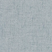 Light Blue Tufted Round Storage Ottoman