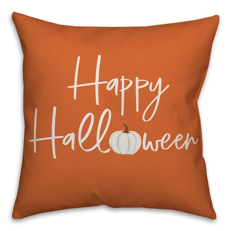 Happy Halloween Double Sided Outdoor Pillow