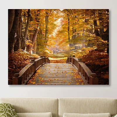 Forest Escape Giclee Canvas Art Print