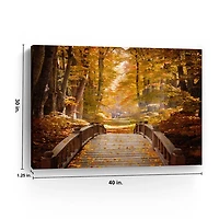 Forest Escape Giclee Canvas Art Print