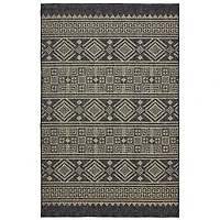 Greek Key Sun Shower Outdoor Area Rug