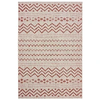 Geometric Stripe Sun Shower Outdoor Area Rug