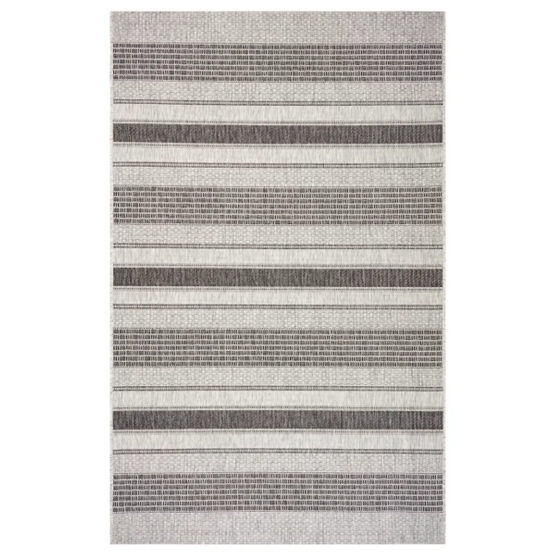 Stripe Weave Sun Shower Outdoor Area Rug, 7x9