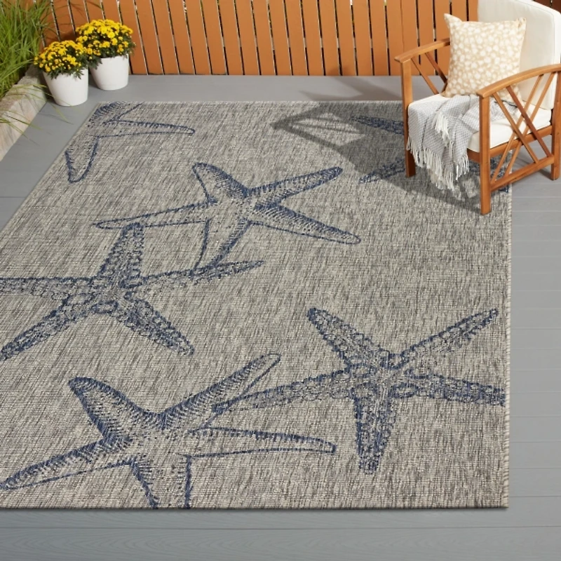 Starry Shores Captiva Outdoor Area Rug, 7x9