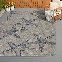 Starry Shores Captiva Outdoor Area Rug, 7x9