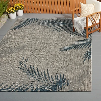 Tropical Palms Captiva Outdoor Area Rug, 5x7