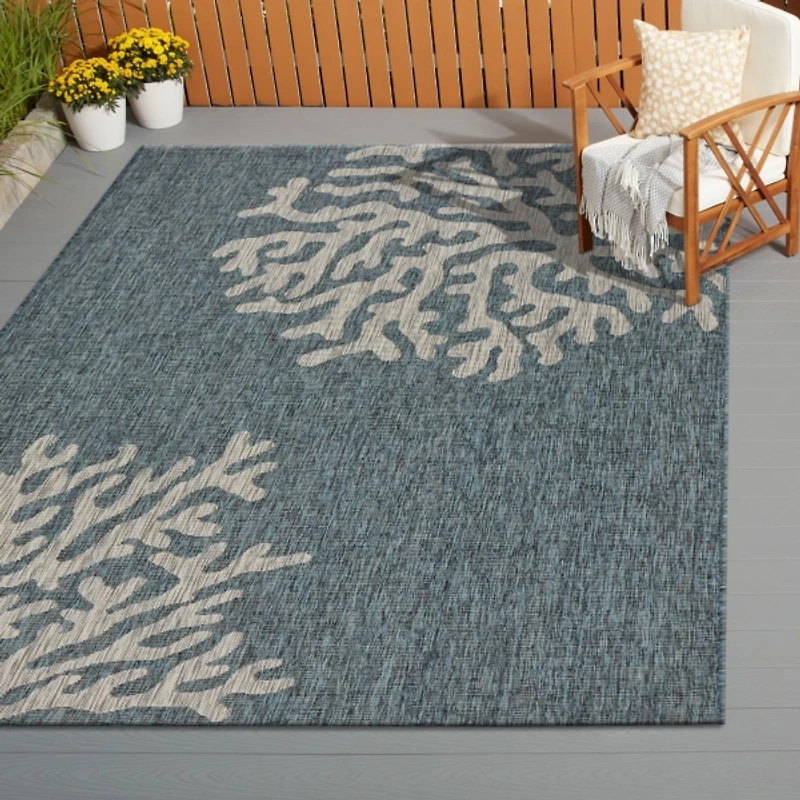 Andros Reef Captiva Outdoor Area Rug, 7x9