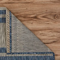 Captiva Nautical Helm Outdoor Area Rug, 7x9