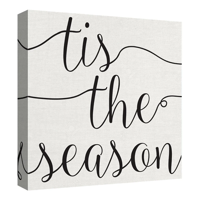 Tis the Season Canvas Art Prints, Set of 3