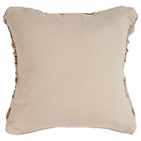 Spice and Natural Chic Fringe Pillow
