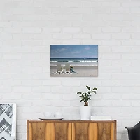 Tide Watching Canvas Art Print