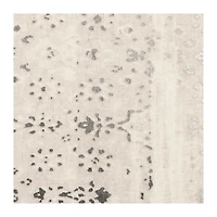 Silver Stripe Cotton Pillow