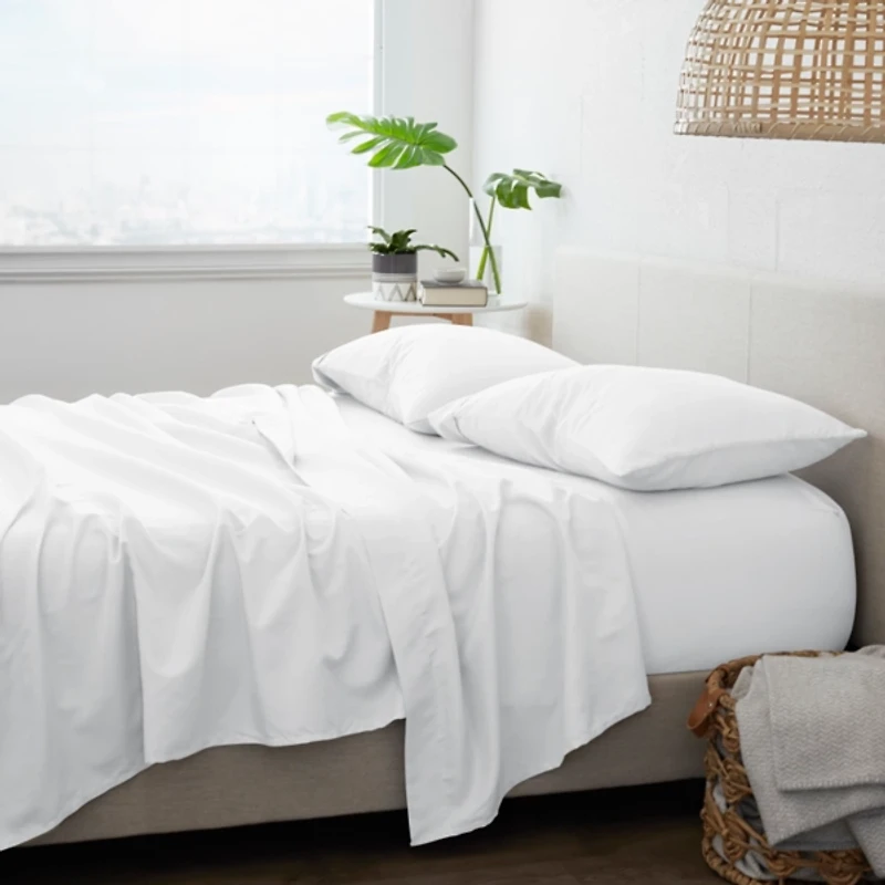 White Ultra Soft 4-pc. King Sheet Set