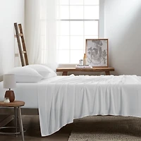 White Bamboo 3-pc. Twin Sheet Set
