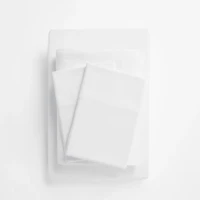 White Bamboo 3-pc. Twin Sheet Set