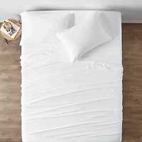 White Bamboo 3-pc. Twin Sheet Set
