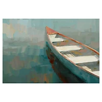 Coral Canoe I Canvas Art Print