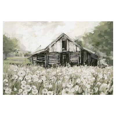 Dandelion Barn Canvas Art Print