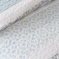 Blue Valerie 6-pc. Queen Coverlet Set