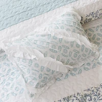 Blue Valerie 6-pc. Queen Coverlet Set