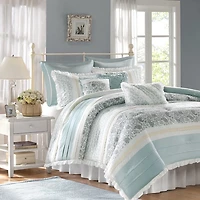 Blue Valerie 9-pc. Queen Comforter Set