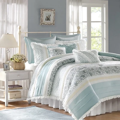 Blue Valerie 9-pc. King Comforter Set