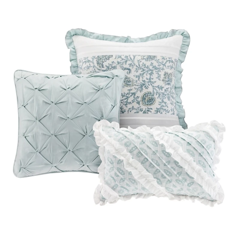 Blue Valerie 9-pc. King Comforter Set