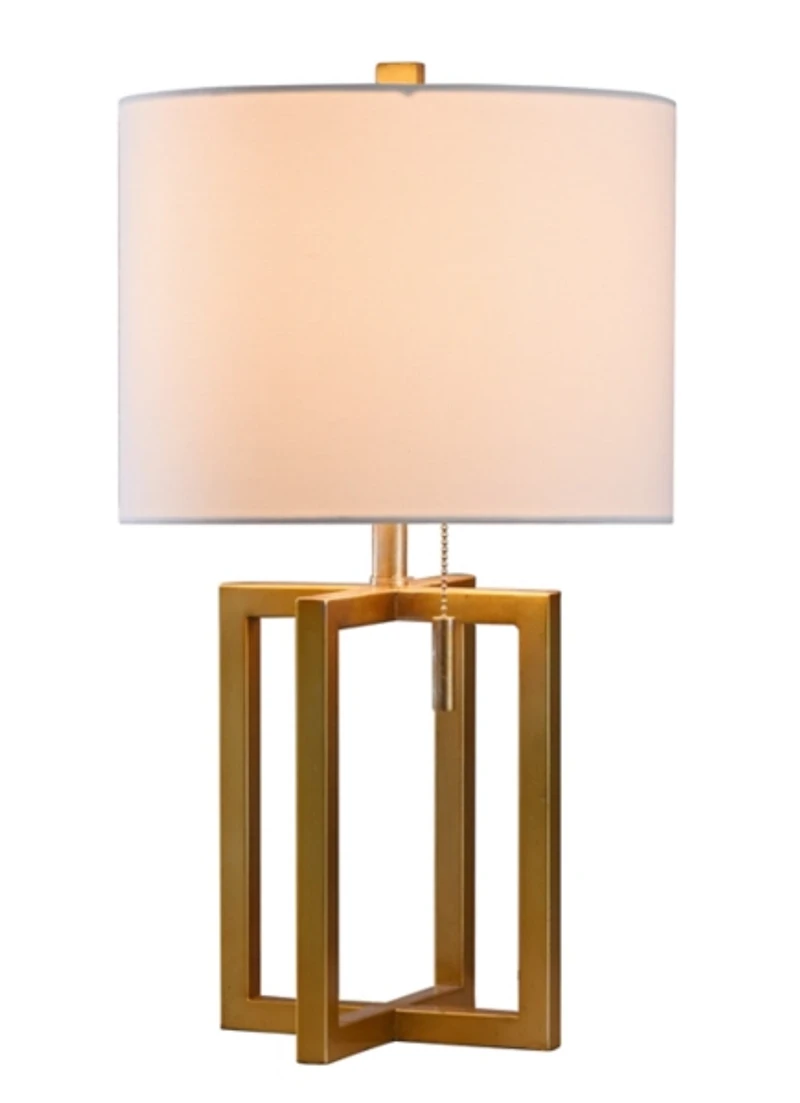 Gold Finish Table Lamp