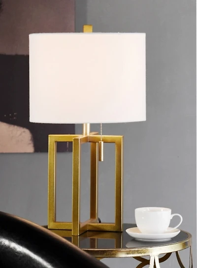 Gold Finish Table Lamp