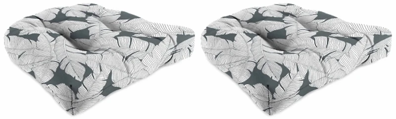 Carano Stone Outdoor Wicker Cushions, Set of 2