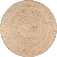 Natural Reno Woven Round Area Rug