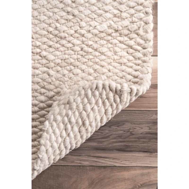 Ivory Halsey Area Rug, 5x8